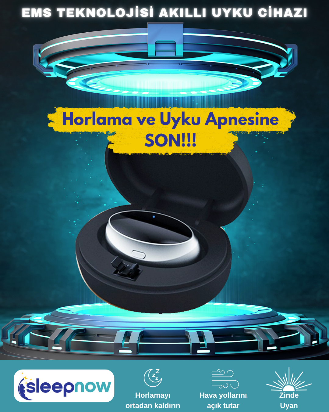 Ems Teknolojisi Akıllı Horlama Cihazı